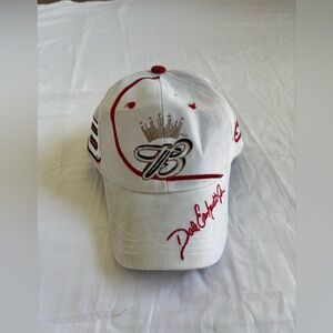 NASCAR Vintage Dale Earnhardt Jr. #8 Budweiser Baseball Cap in White Sz OS